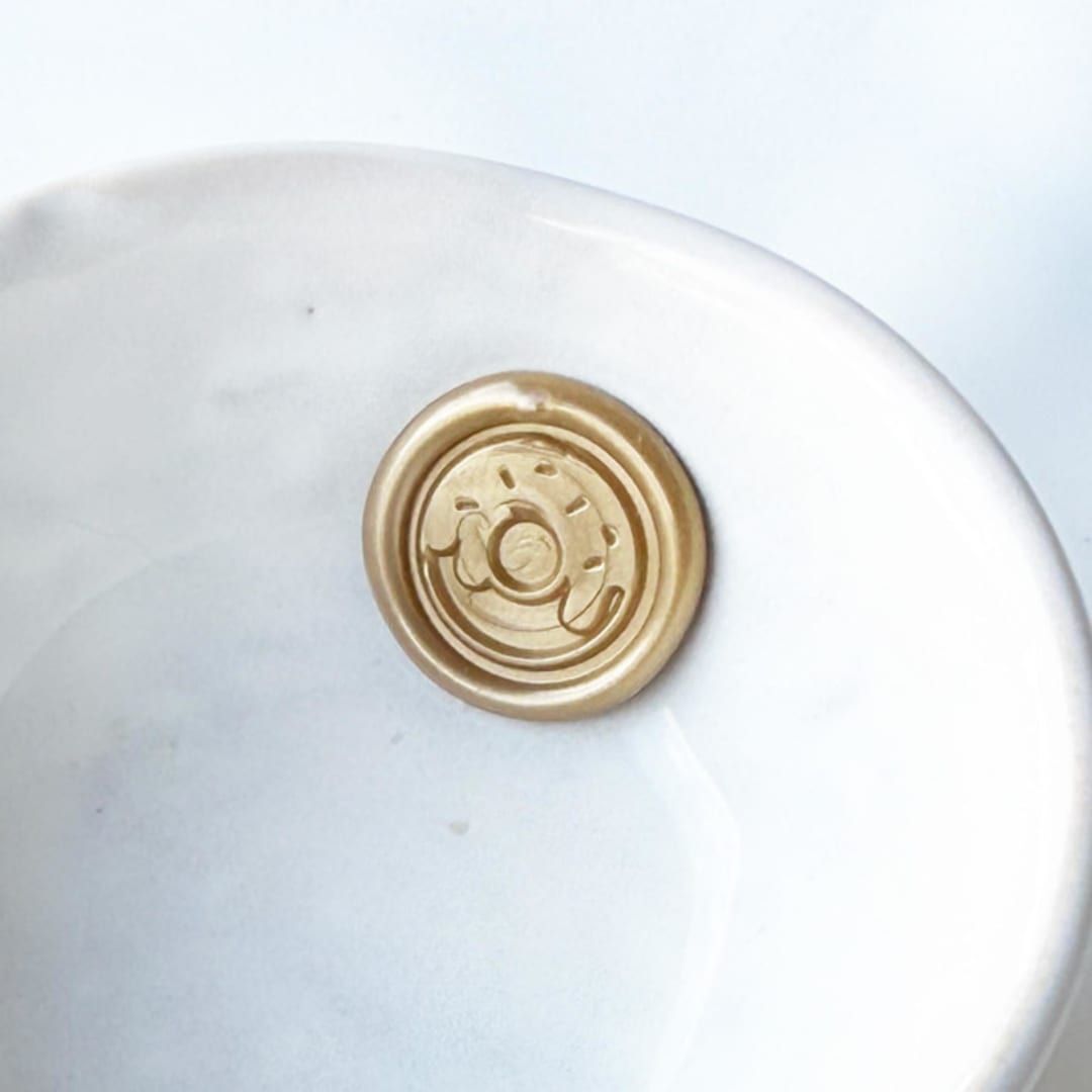 "Donut Wax Seal, Pack of 10, Customizable Color" - Wax Seals in multicolorassorted-colors by Abby Choi