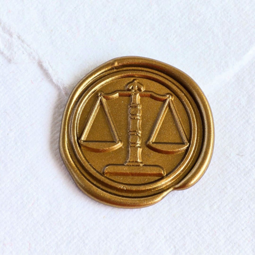 "Balance- Customizable Color- Set of 25 Hand- crafted Wax Seals" - Wax Seals in multicolor by Inkspiringletters