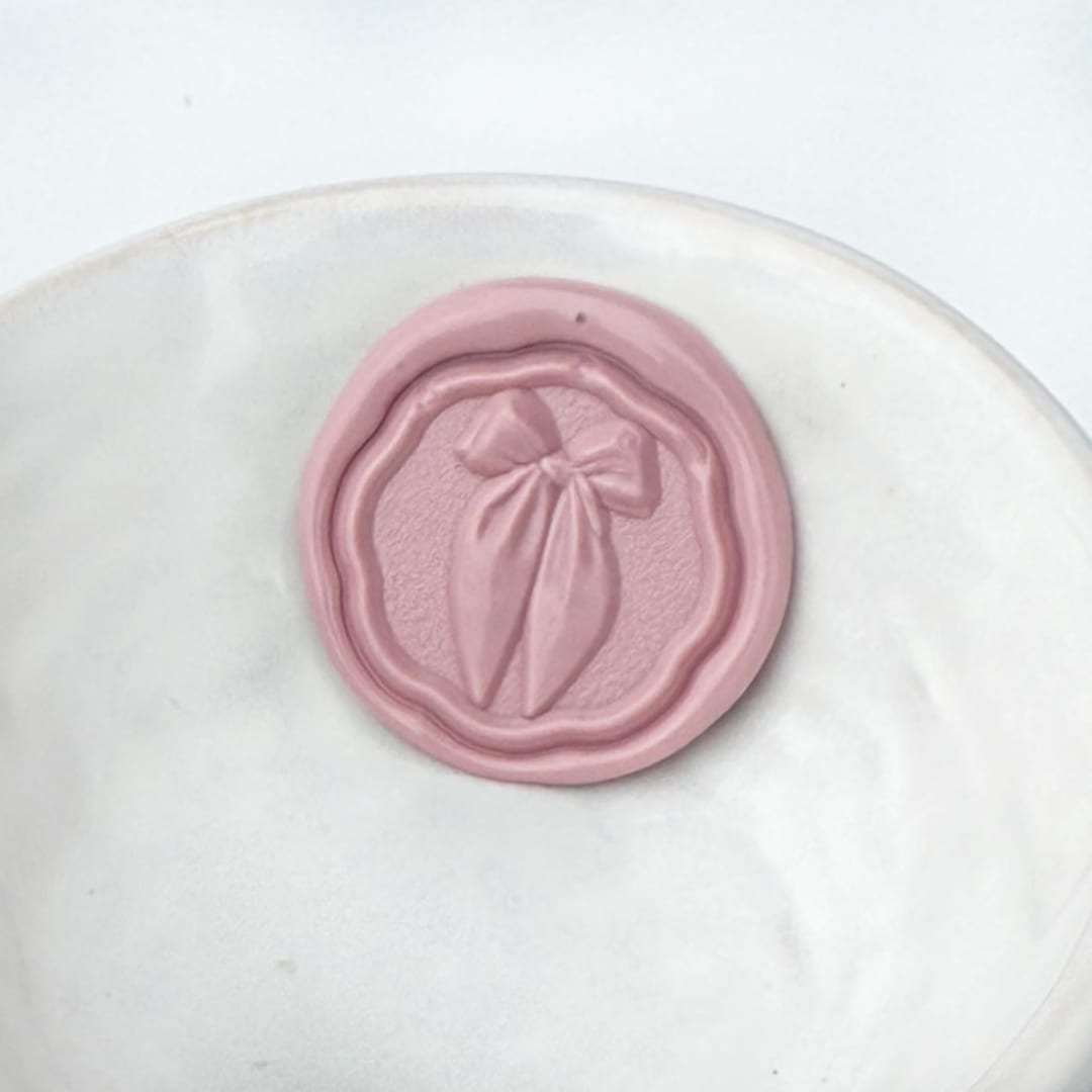 "Fancy Bow Wax Seal Pack of 10, Customizable" - Wax Seals in multicolorassorted-colors by Abby Choi
