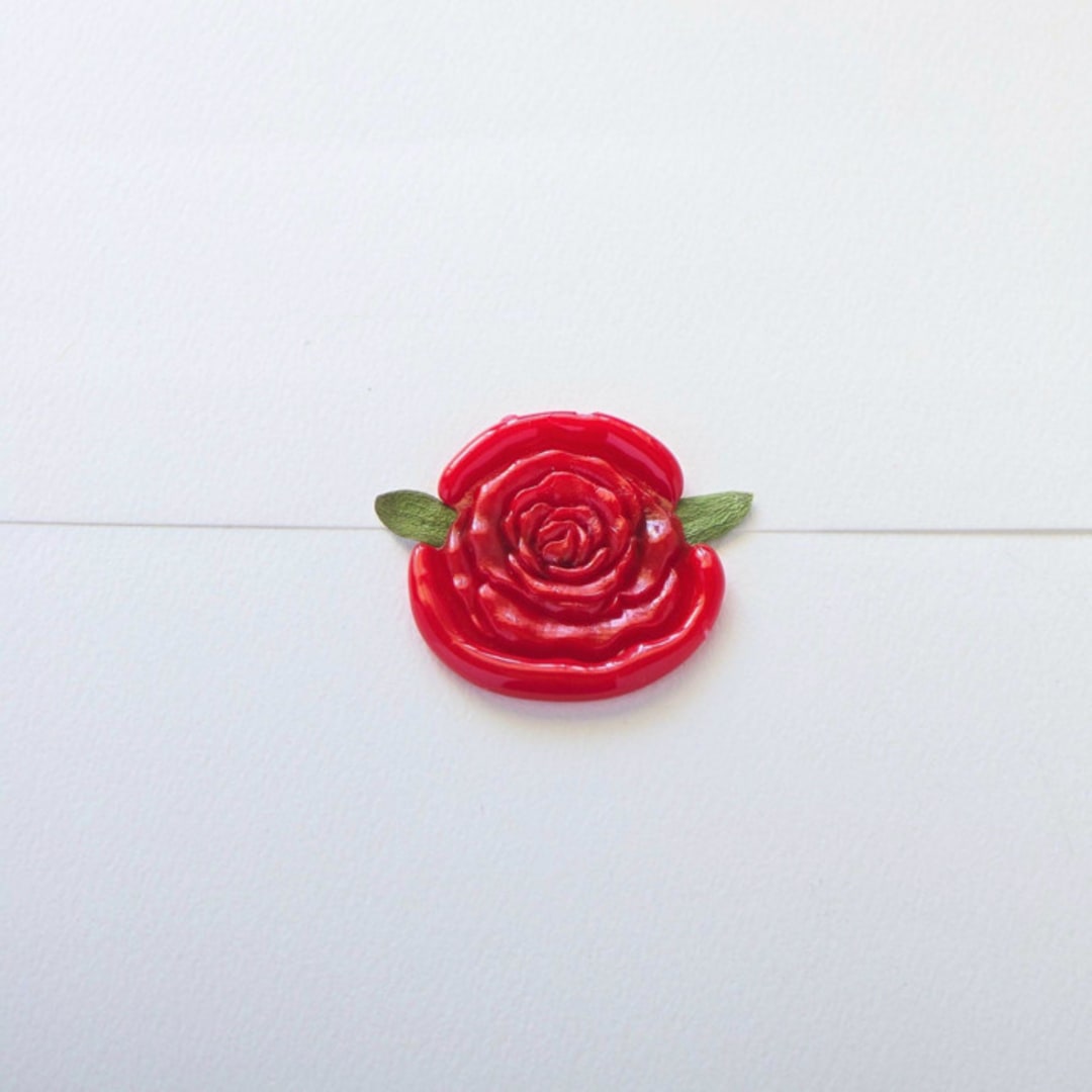 "Primrose with Dried Botanicals-Customizable Color- Hand-crafted Wax Seals- Set of 25" - Wax Seals in multicolor by Inkspiringletters