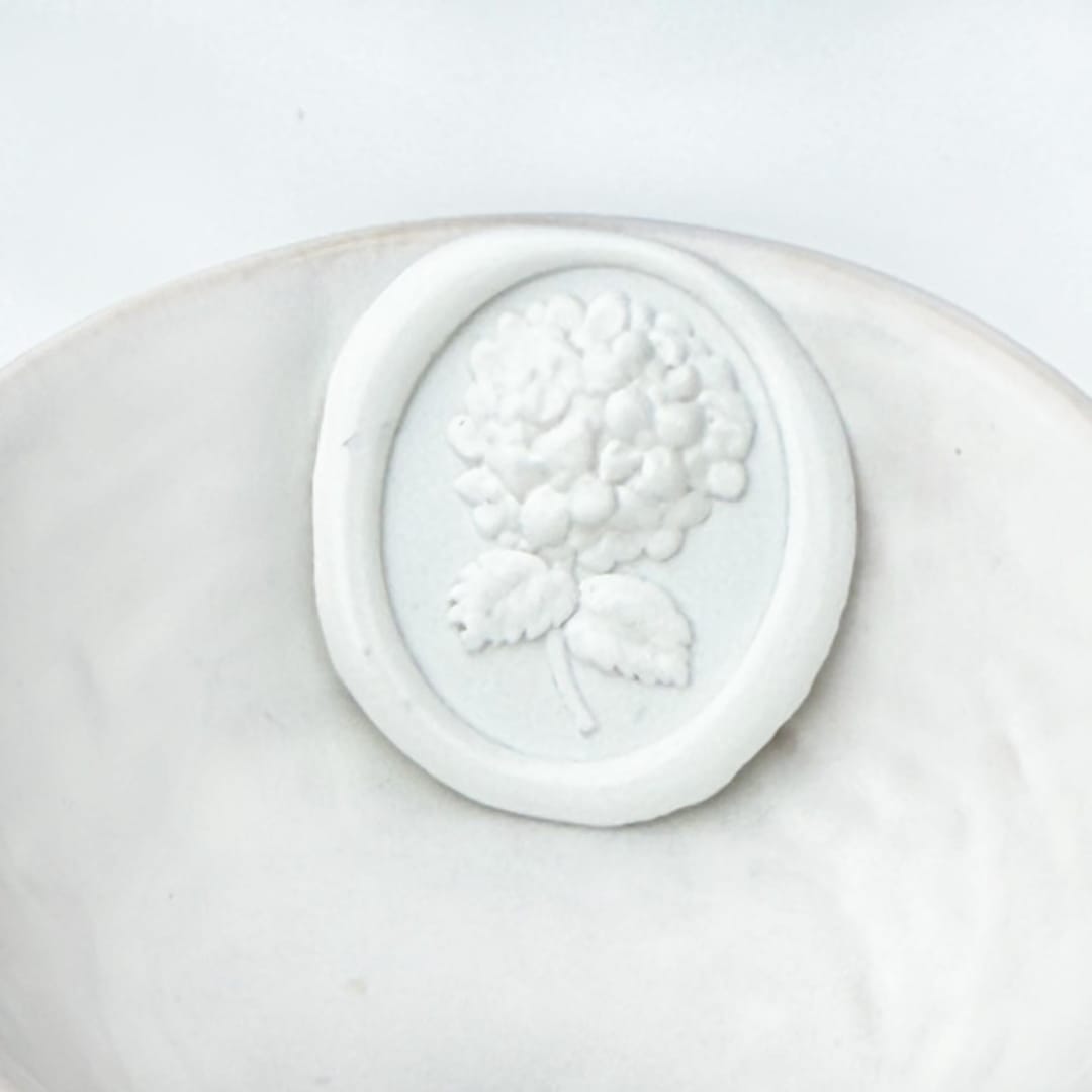 "Hydrangea 3D Wax Seal Pack of 10, Customizable" - Wax Seals in multicolorassorted-colors by Abby Choi