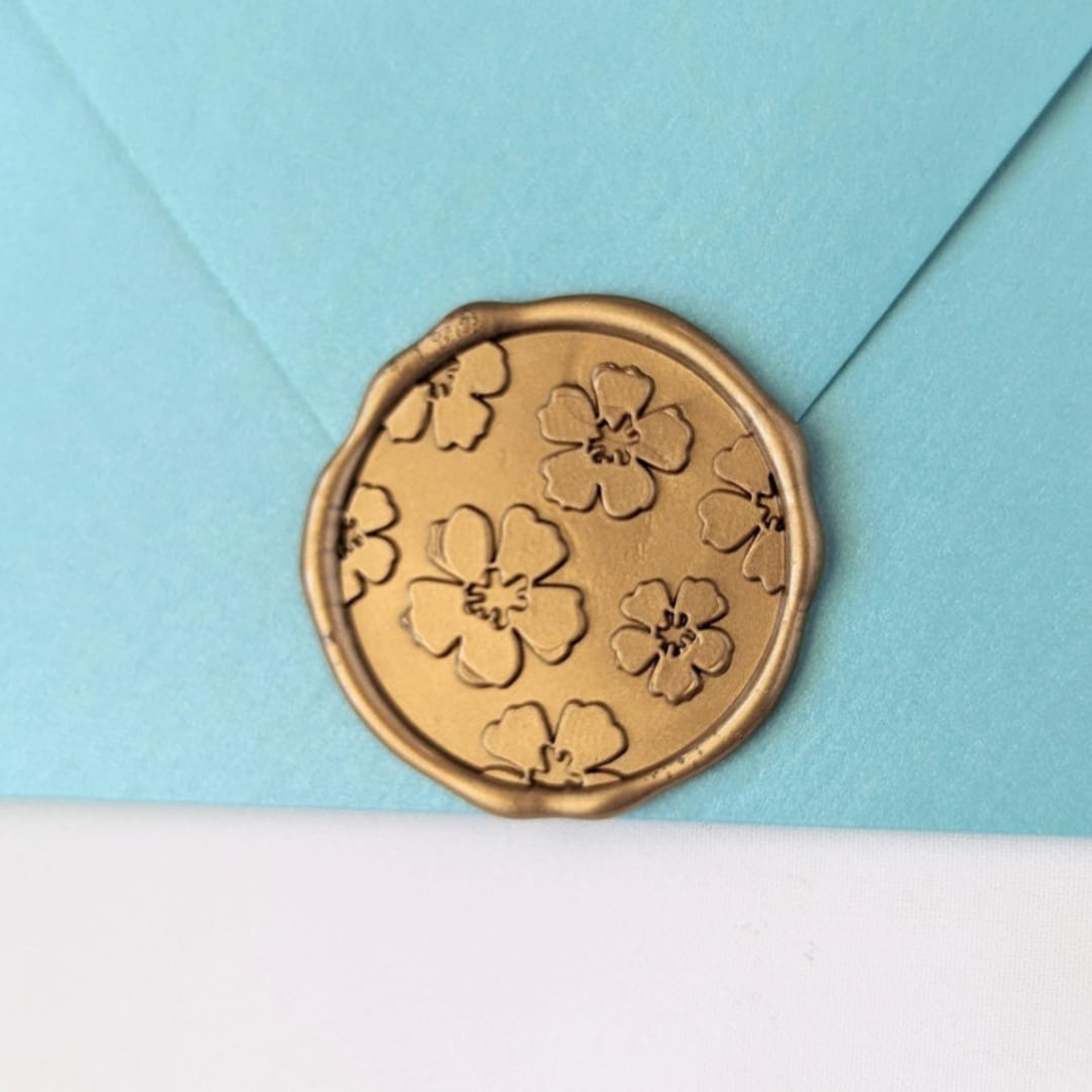 "Aloha-Customizable Color- Set of 25 Hand-crafted Wax Seals" - Wax Seals in multicolor by Inkspiringletters