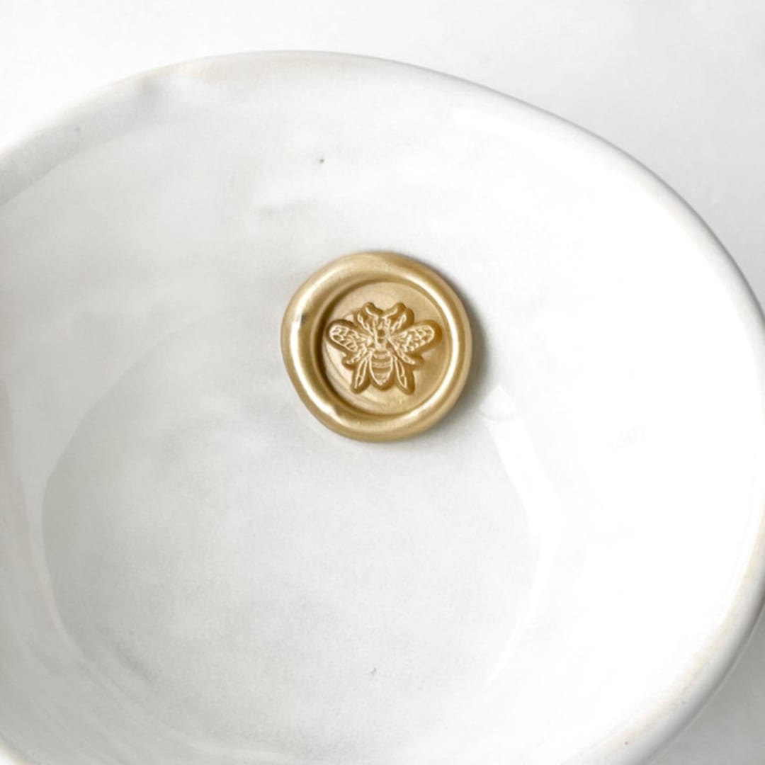 "Bumble Bee Seals  Pack of 10, Customizable" - Wax Seals in multicolorassorted-colors by Abby Choi