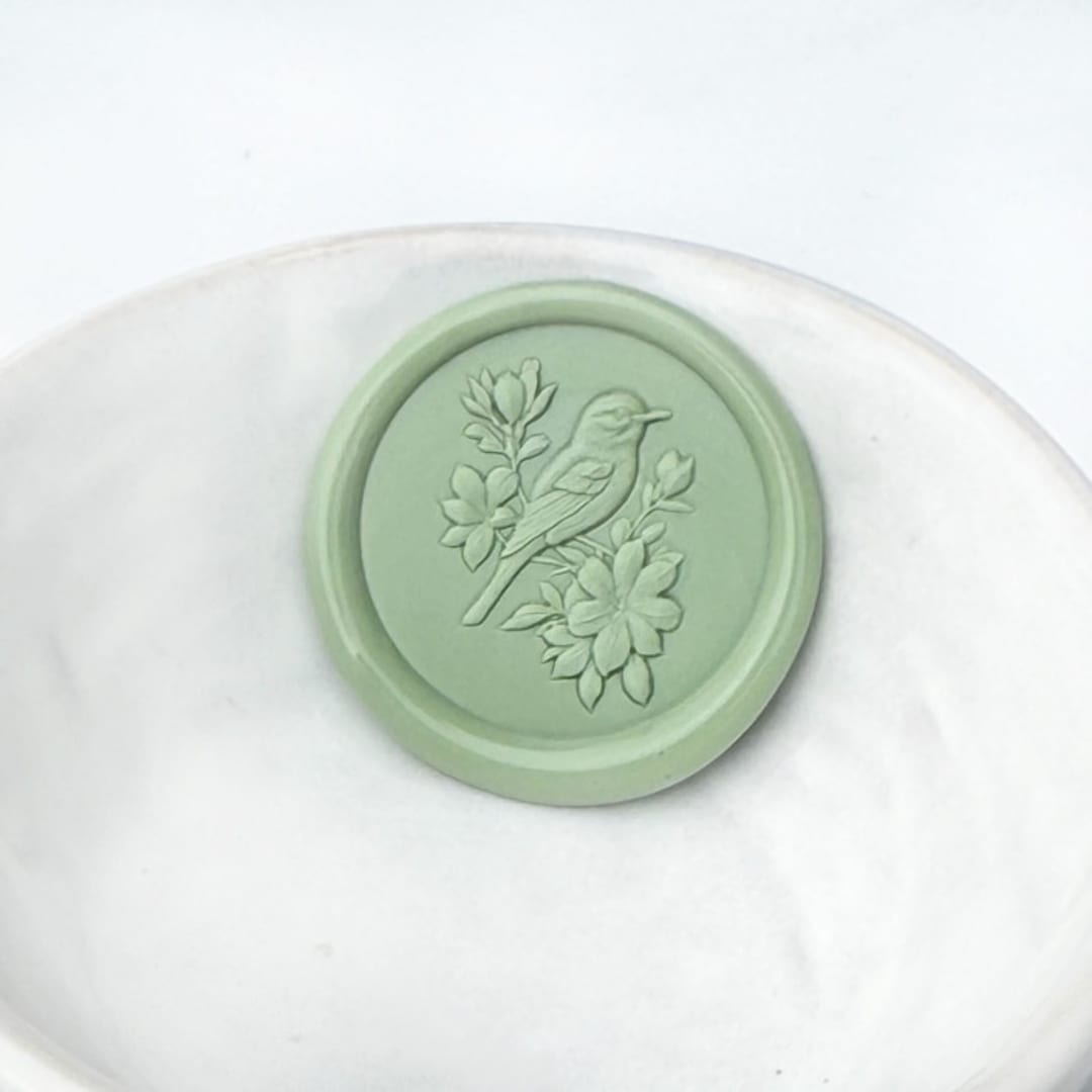 "Bird Wax Seals,  Pack of 10, Customizable Color" - Wax Seals in multicolorassorted-colors by Abby Choi