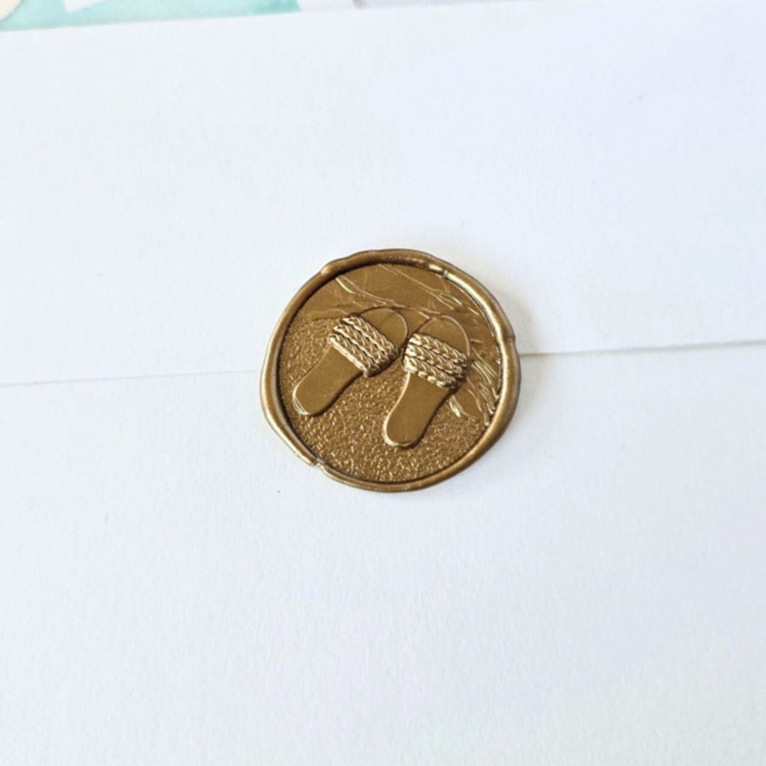 "Poolside- Customizable Color- Set of 25 Hand-crafted Wax Seals" - Wax Seals in multicolor by Inkspiringletters