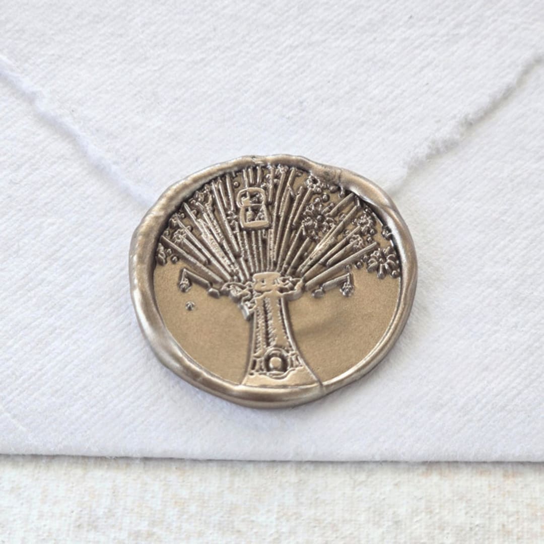 "Pop, Fizz, Clink- Customizable Color- Set of 25 Hand-crafted Wax Seals" - Wax Seals in multicolor by Inkspiringletters