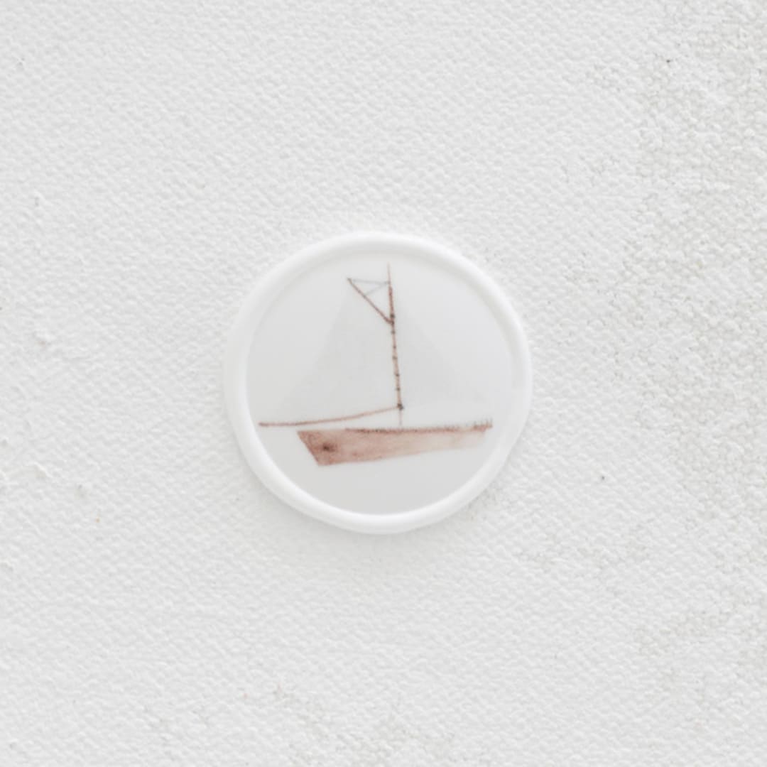 "Beach Sailboat Wax Seals | Set of 25" - Wax Seals in multicolor by Clove and Cedar Design
