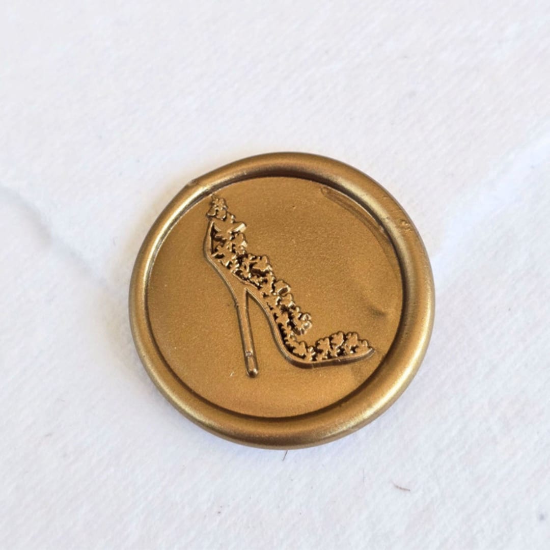 "Stiletto- Customizable Color- Set of 25 Hand-crafted Wax Seals" - Wax Seals in multicolor by Inkspiringletters