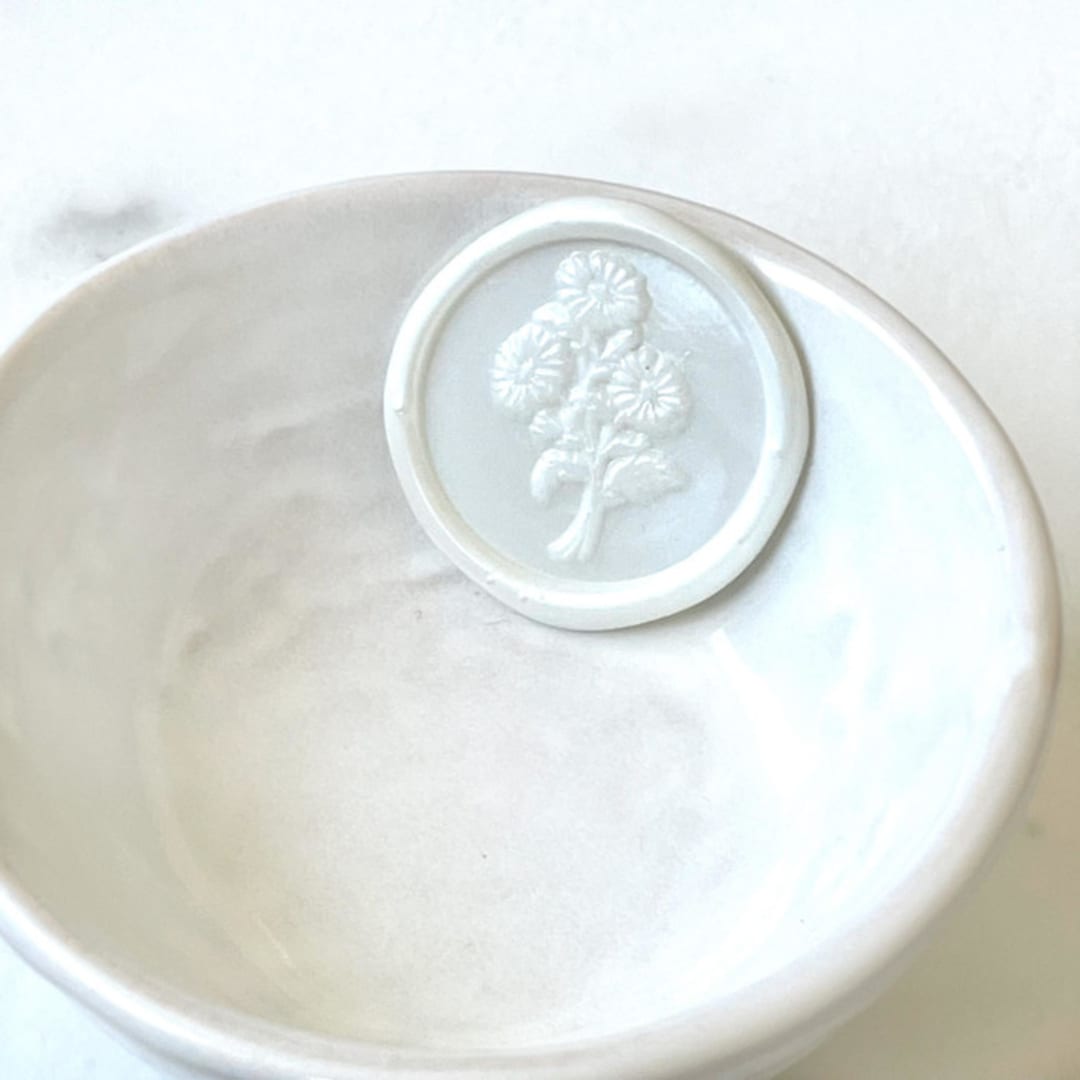 "Daisy Bouquet Wax Seal Pack of 10, Customizable Color" - Wax Seals in multicolorassorted-colors by Abby Choi