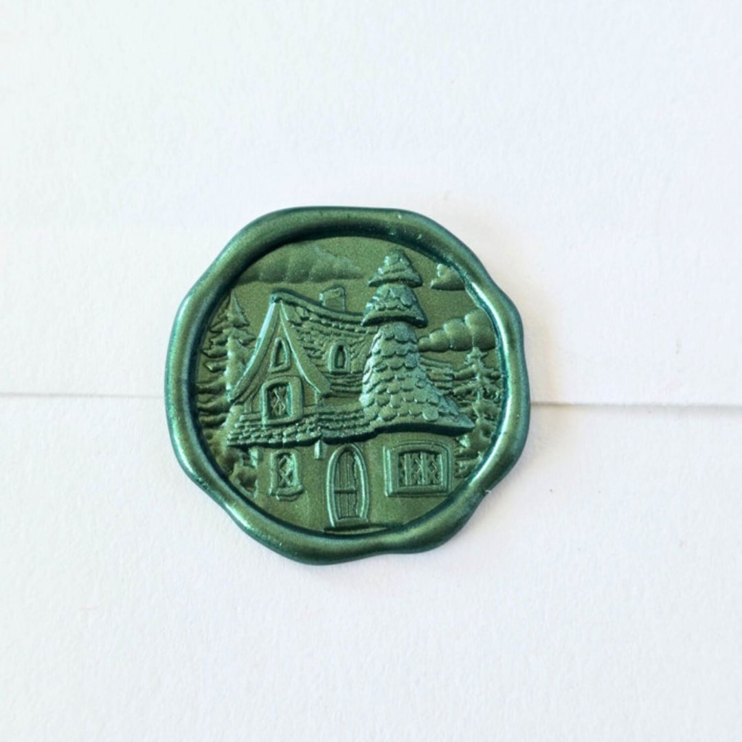 "Frostville- Customizable Color- Set of 25 Hand-crafted Wax Seals" - Wax Seals in multicolor by Inkspiringletters