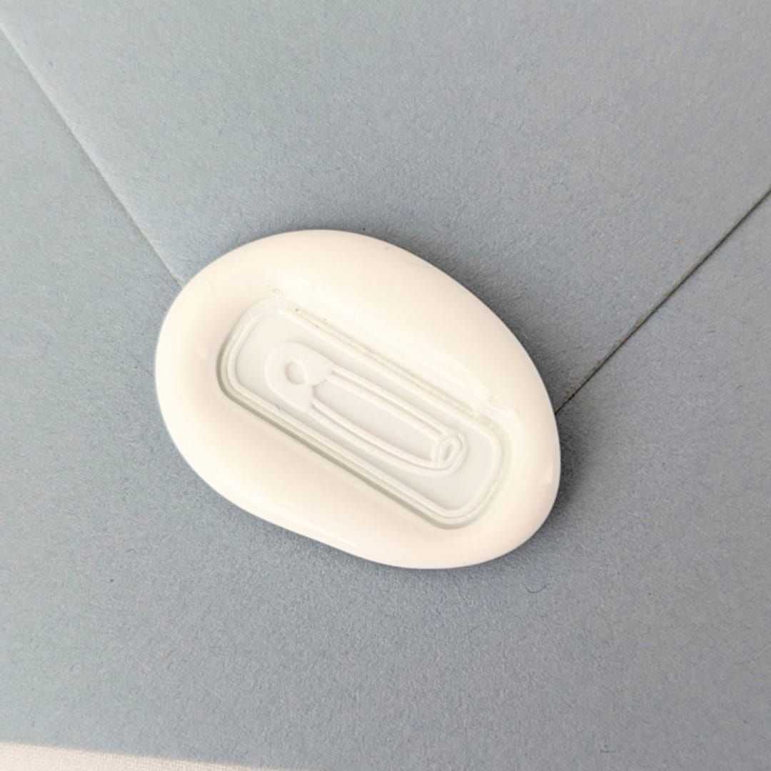 "Safety Pin - Customizable Color- Set of 25 Hand-crafted Wax Seals" - Wax Seals in multicolor by Inkspiringletters
