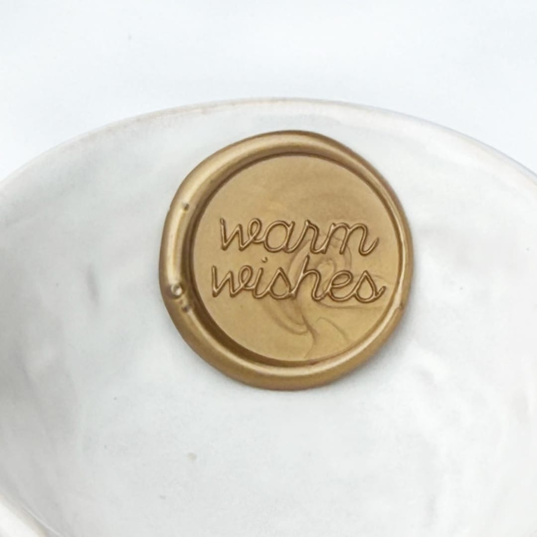 "Warm Wishes Wax Seals Pack of 10, Customizable Color" - Wax Seals in multicolorassorted-colors by Abby Choi