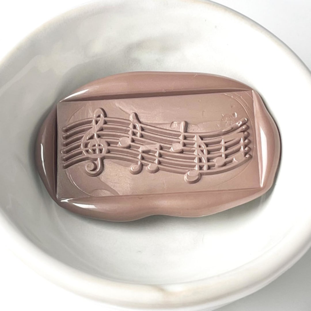 "Music Notes Wax Seal, Pack of 10, Customizable Color" - Wax Seals in multicolorassorted-colors by Abby Choi
