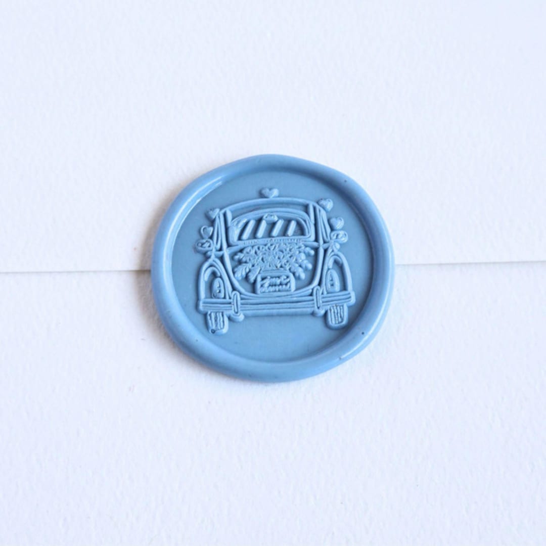 "Love Bug- Customizable Color- Set of 25 Hand-crafted Wax Seals" - Wax Seals in multicolor by Inkspiringletters