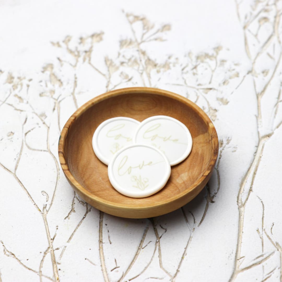Gold Love Wax Seals | Set of 25