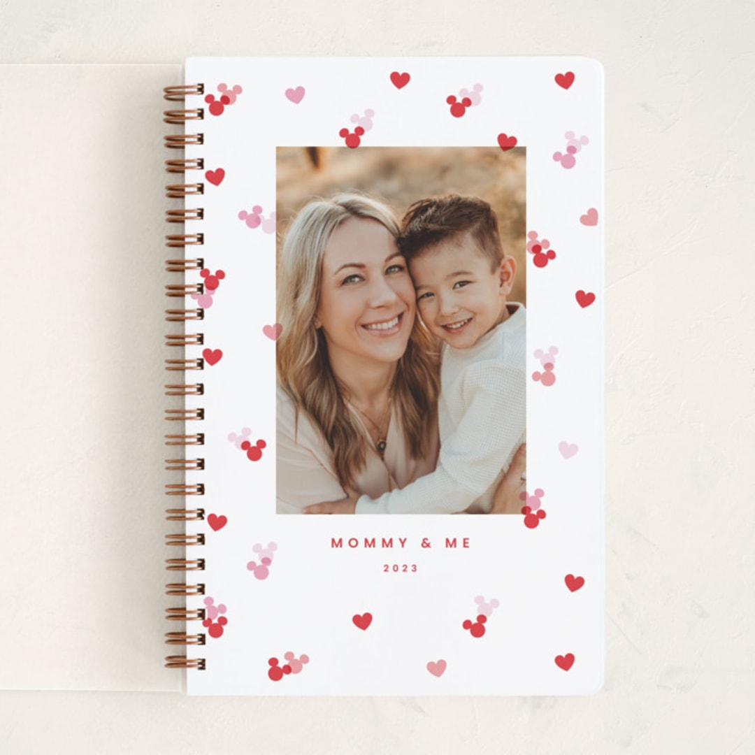 "Disney's Mickey Confetti" - Notebook in Candy by Ellen Schlegelmilch - Front