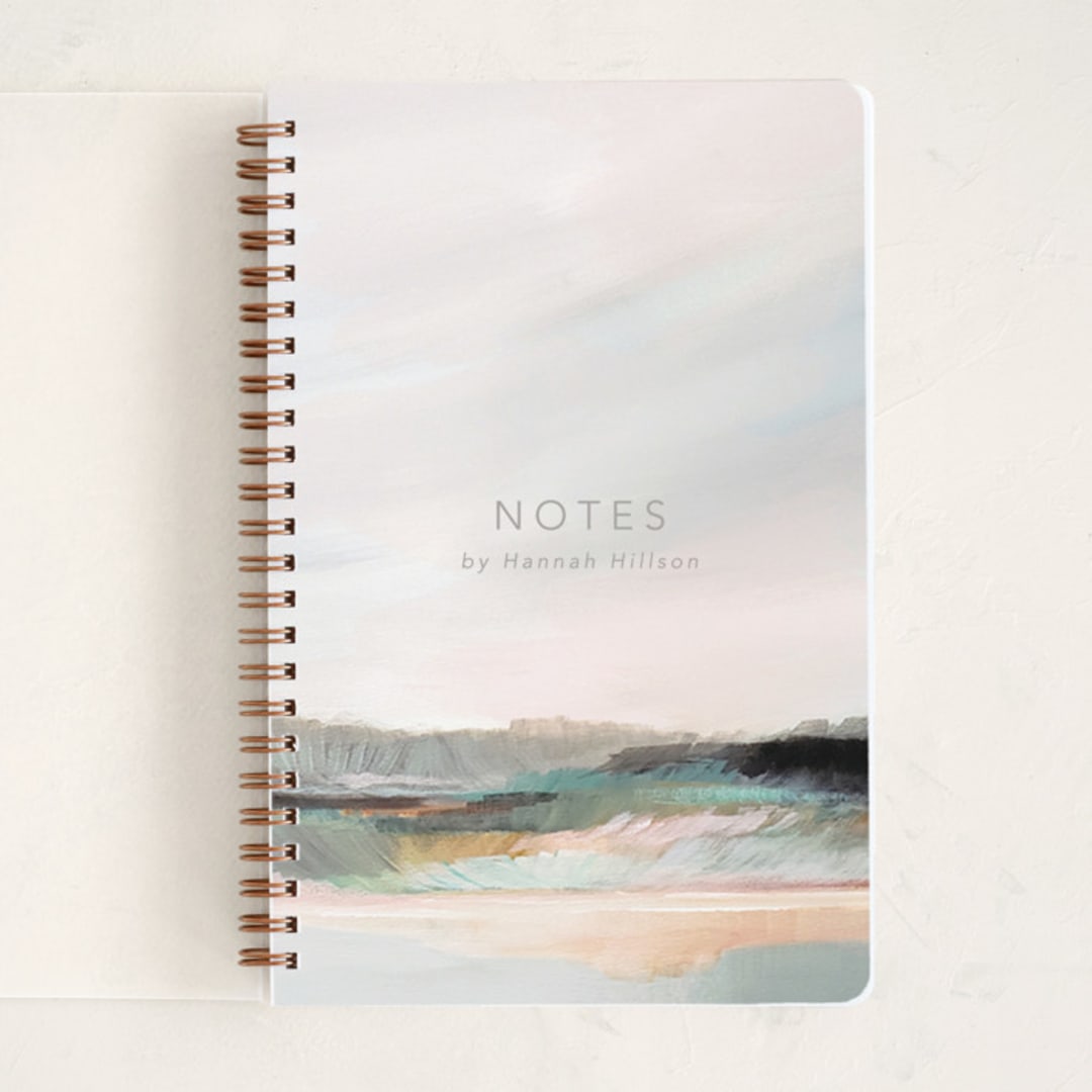 "Grassy Fields" - Notebook in Grassy Fields by AlisonJerry - Front