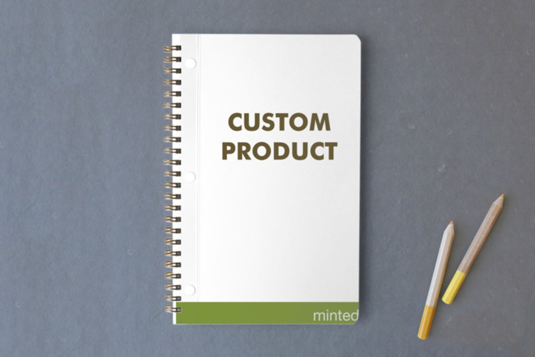 "Custom Notebook" - Notebook in custom by Minted - Front
