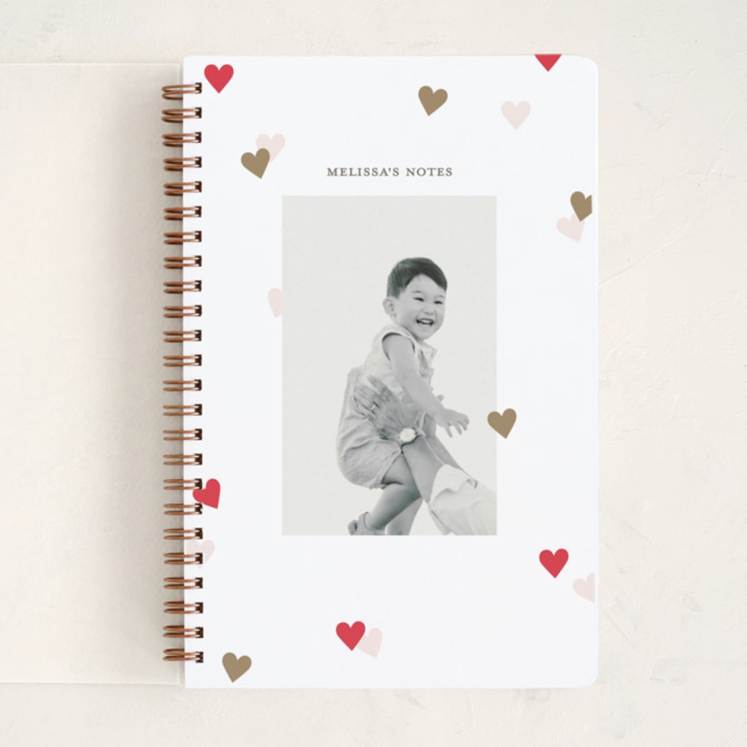 "Confetto" - Notebook in Berries by Pixel and Hank - Front