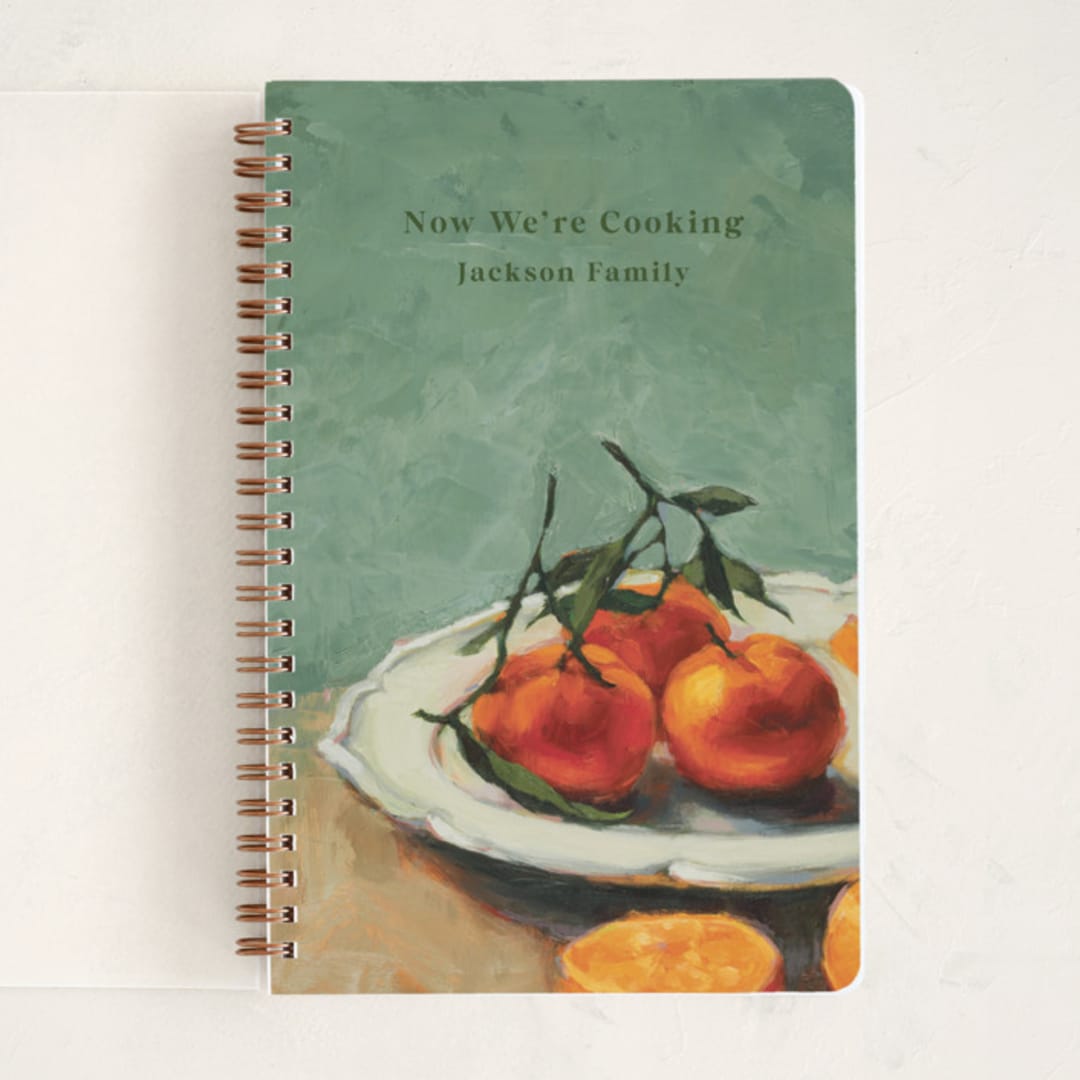 "Clementine" - Notebook in Clementine by Wendy Keller - Front