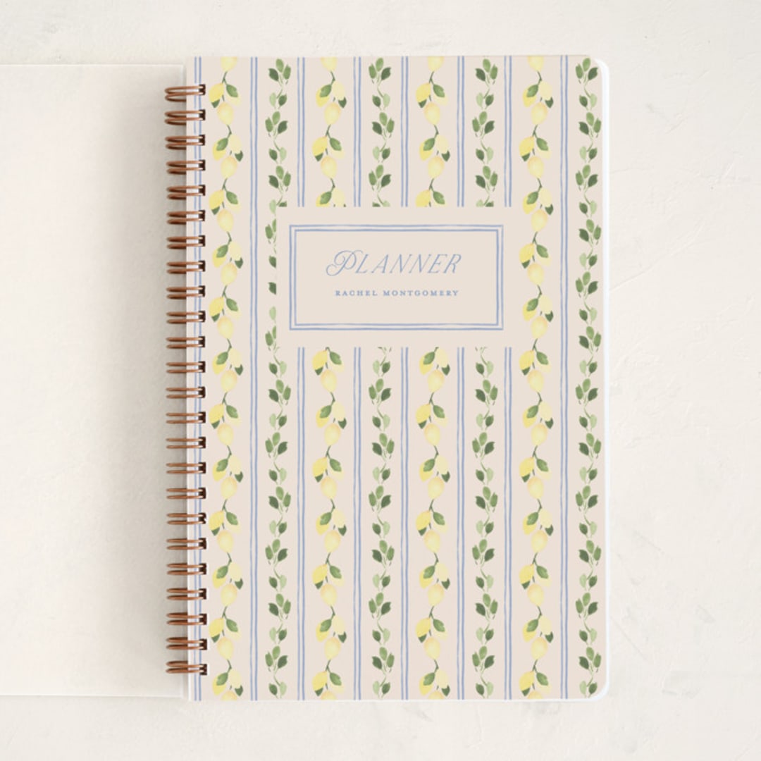 "Limoncello" - Notebook in Rome by Claudia Orengo - Front