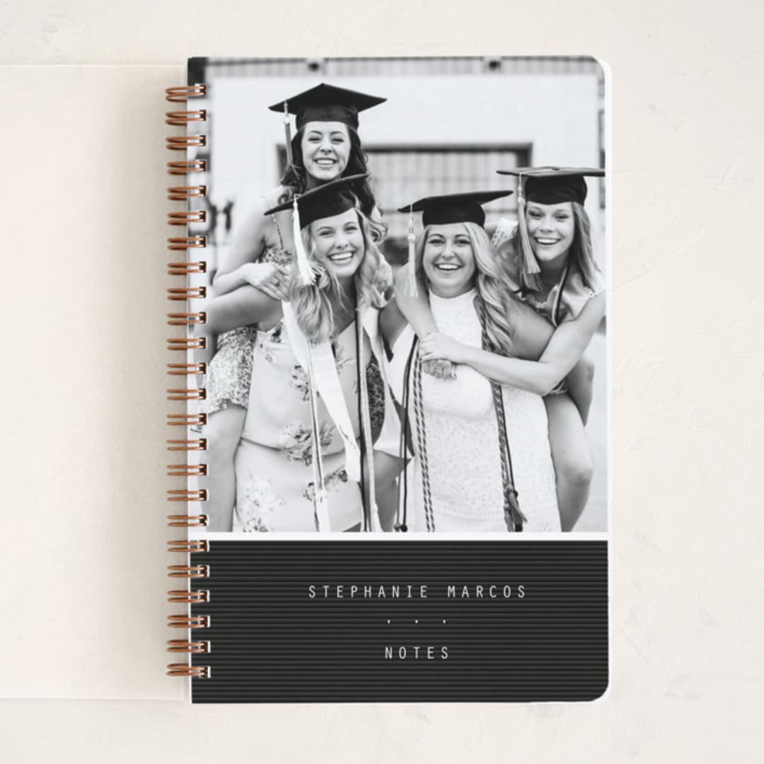 "Letterboard" - Notebook in Night by Lea Delaveris - Front