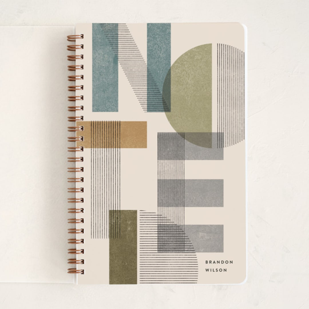 "Mod Notes" - Notebook in Lakeside by Robert and Stella - Front