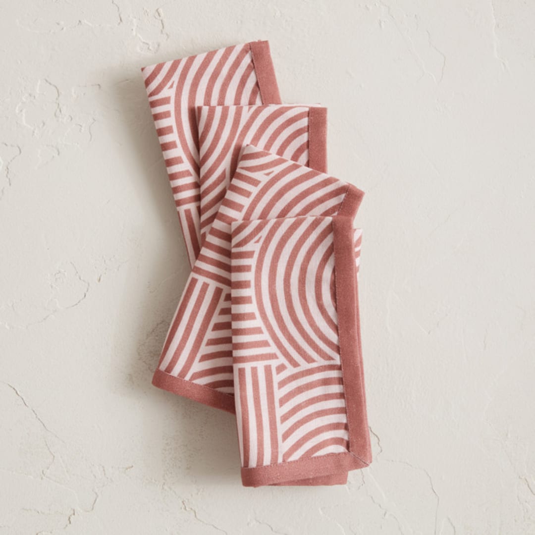 "Arches" - Napkins in Desert by Michelle Taylor - Napkins, Set of 4