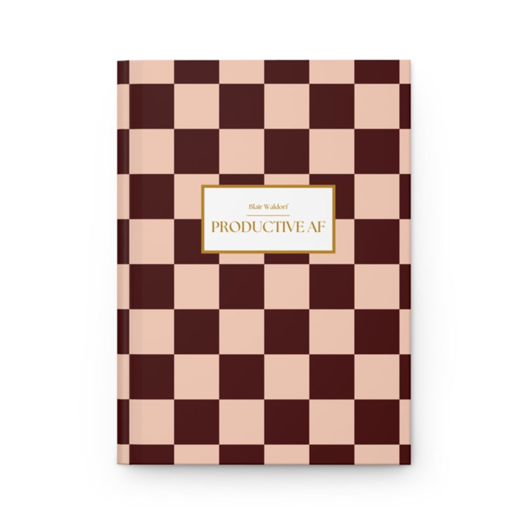 "Productive AF Personalized Journal" - Notebook in multicolorassorted-colors by X Femme d Affaires