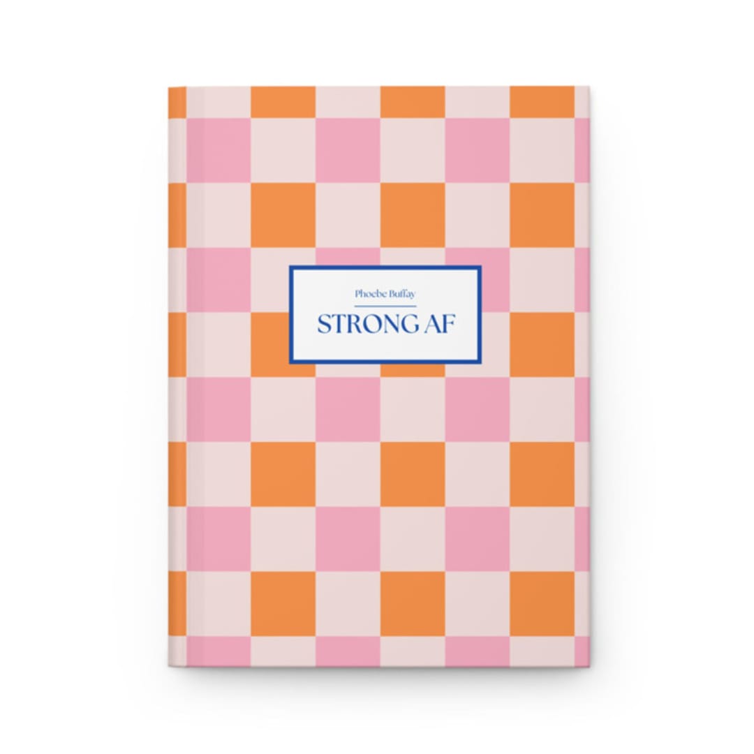 "Strong AF Personalized Journal" - Notebook in multicolorassorted-colors by X Femme d Affaires