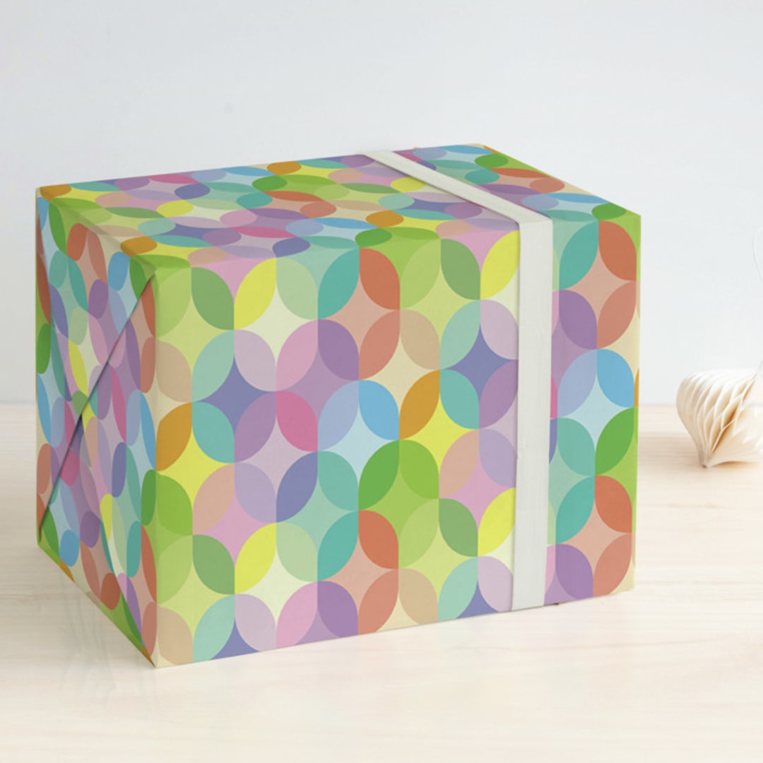 "Colorful mood" - Wrapping Paper in Candy by Igor - Front