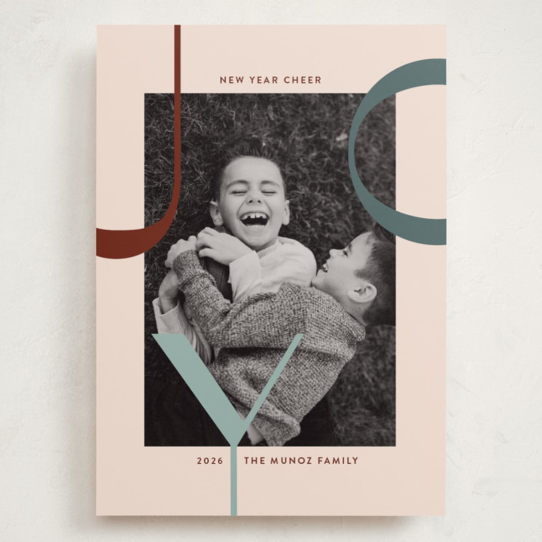 "Big joy" - Holiday Cards in Cream by Annie Holmquist - Front