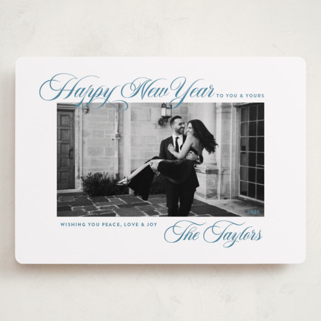 "The Highest" - Holiday Cards in Something Blue by Alston Foster - Front