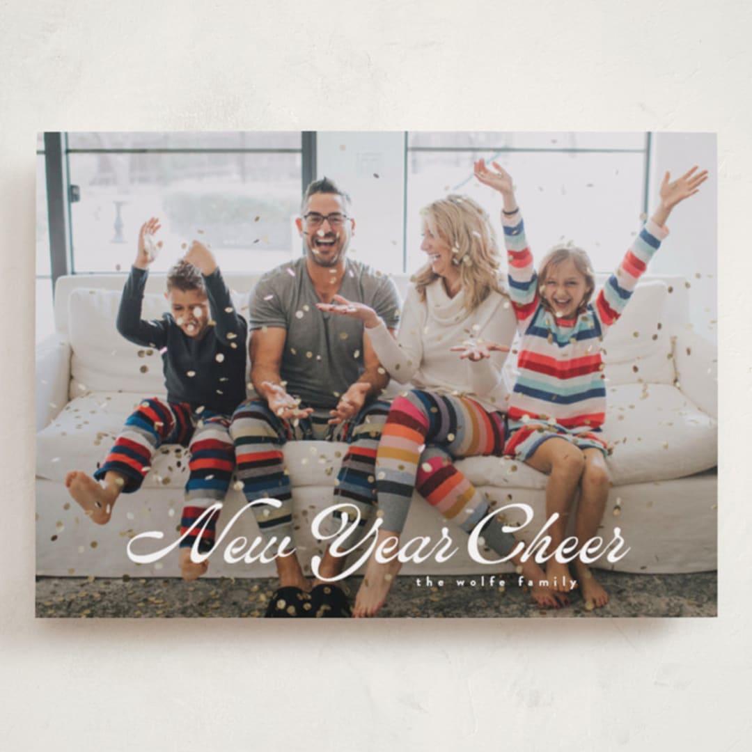 "Recuerdos" - Holiday Cards in Snow by Tamara Hilje - Front