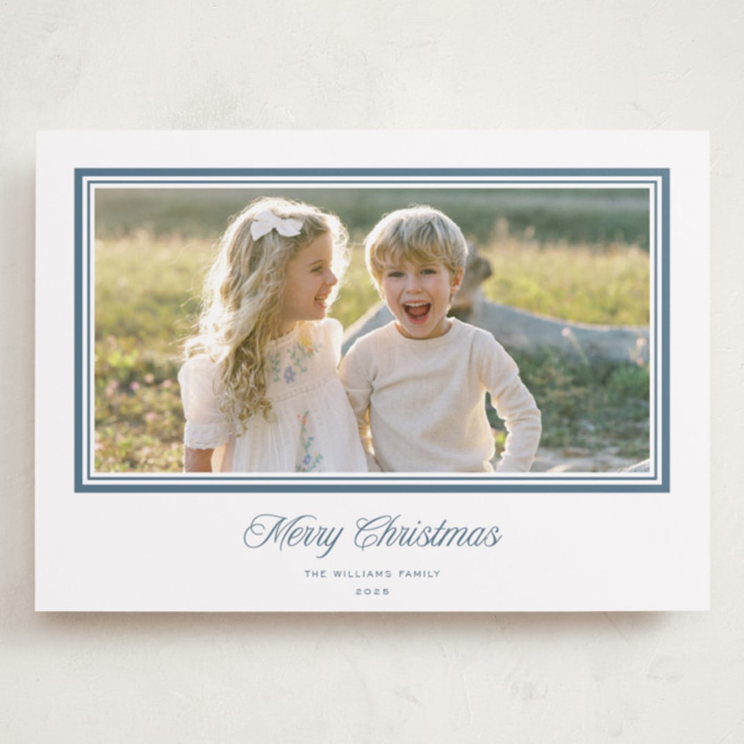 "Lauren" - Holiday Cards in Winterberry by Blustery August - Front