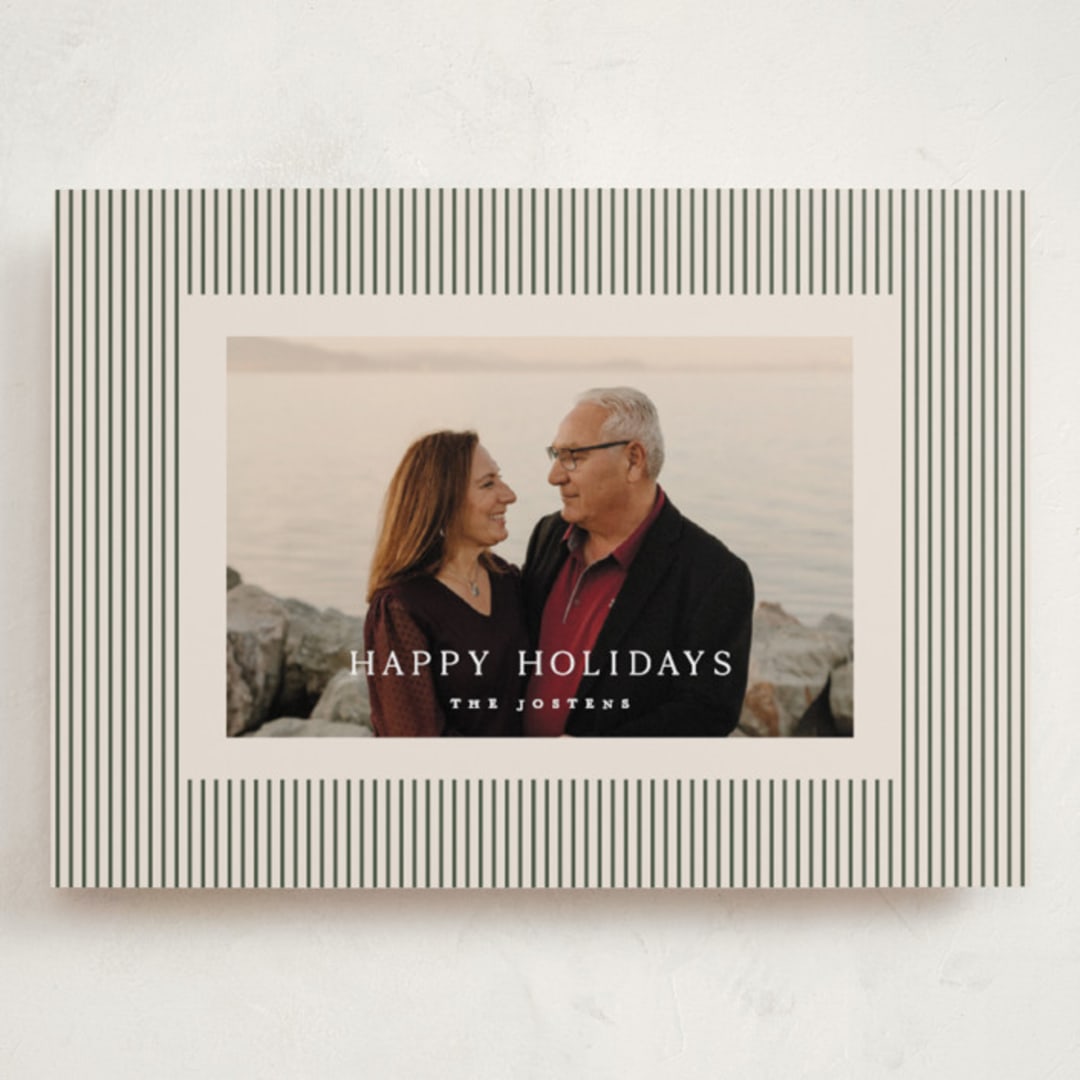 "The Prep" - Holiday Cards in Balsam by Kristie Kern - Front