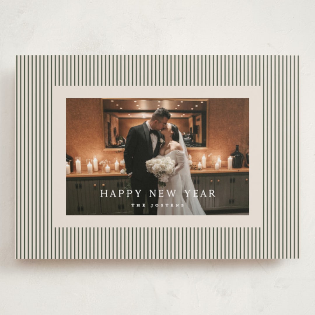 "The Prep" - Holiday Cards in Balsam by Kristie Kern - Front