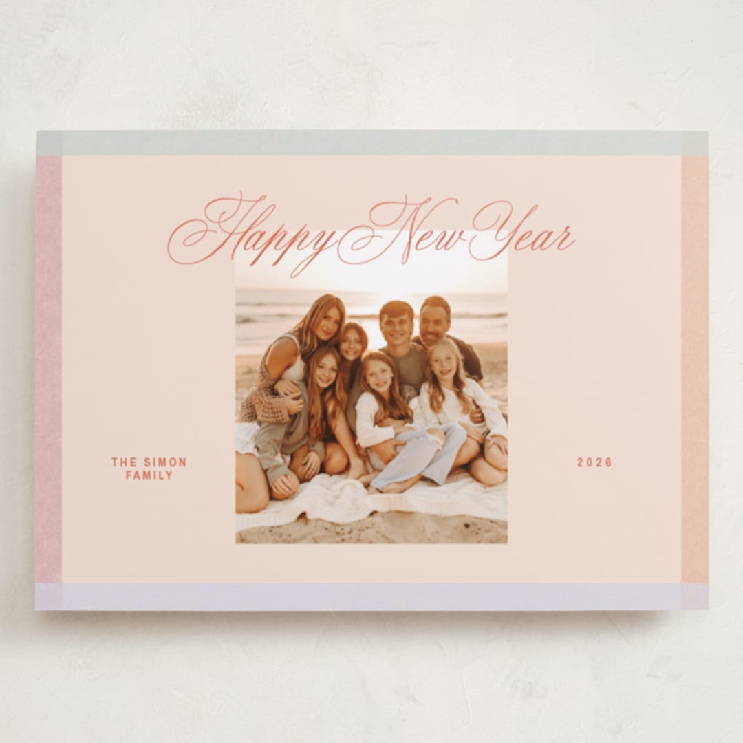 "Sunny New Year" - Holiday Cards in Sunrise by Meg Gleason - Front