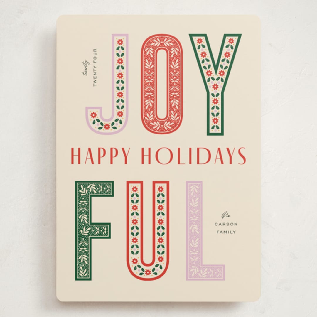 "Fruitcake" - Holiday Cards in Fruitcake by Pixel and Hank - Front