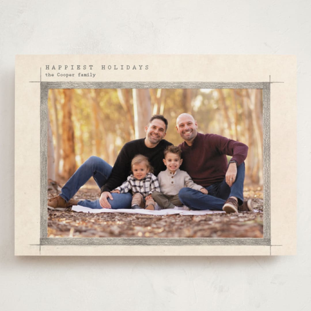 "Catskill" - Holiday Cards in Vanilla by jinseikou - Front