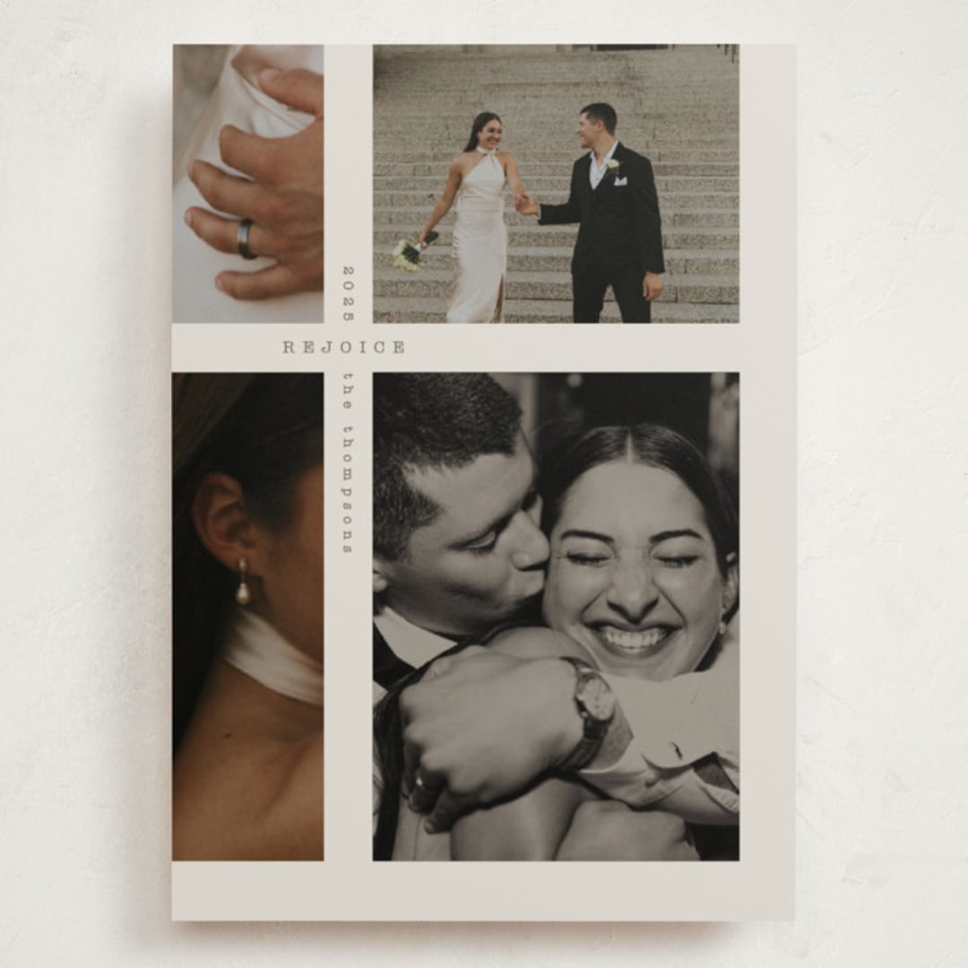 "extra details" - Holiday Cards in Cream by Anastasia Makarova - Front