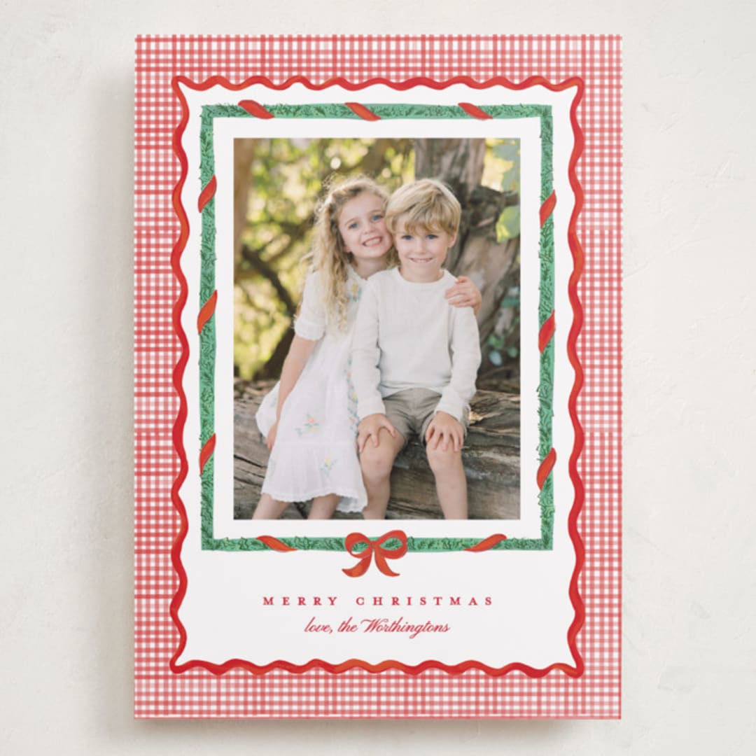 "Christmas maximalism" - Holiday Cards in Stocking by Creo Study - Front
