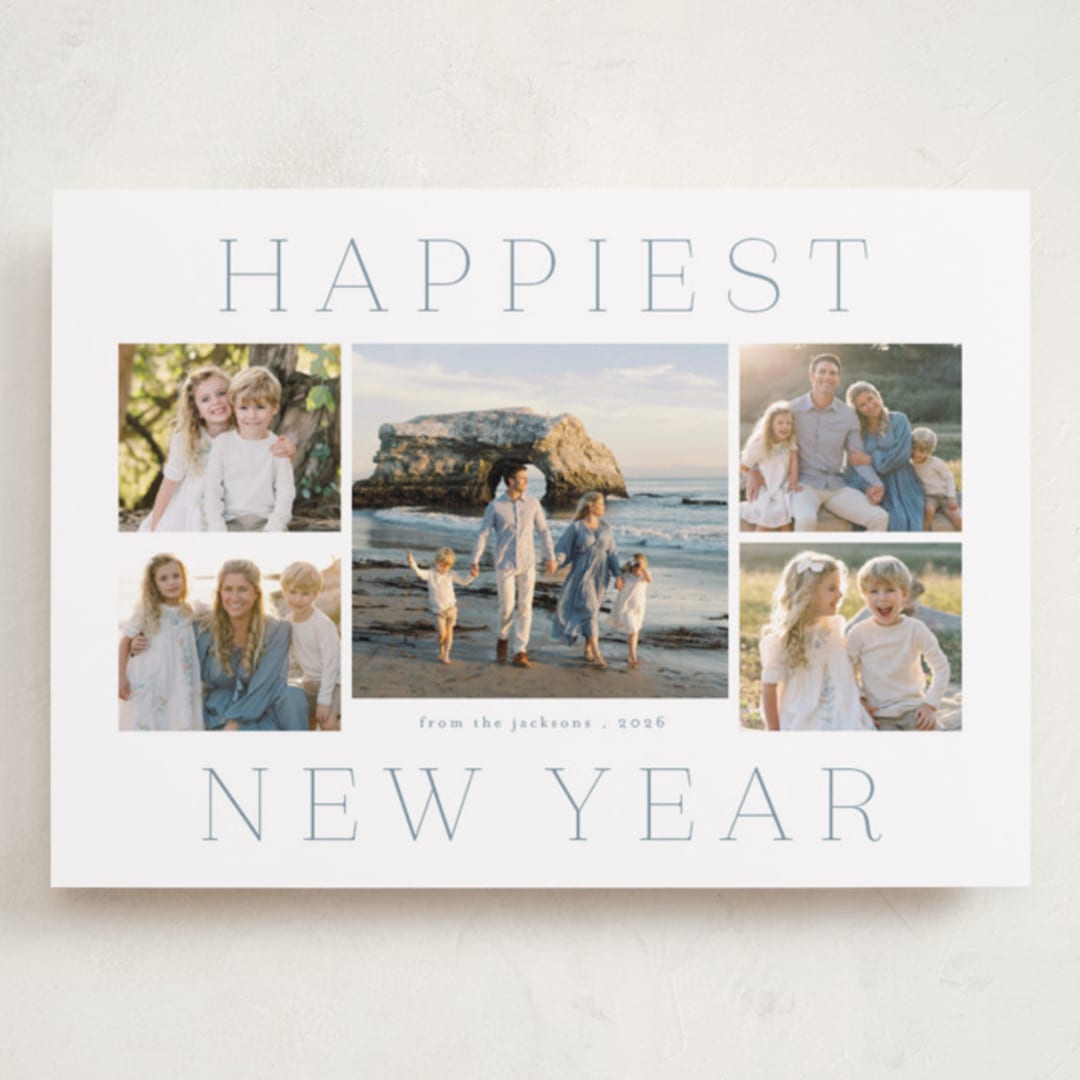 "Palinuro" - Holiday Cards in Frost by Deynaaz Daraei - Front