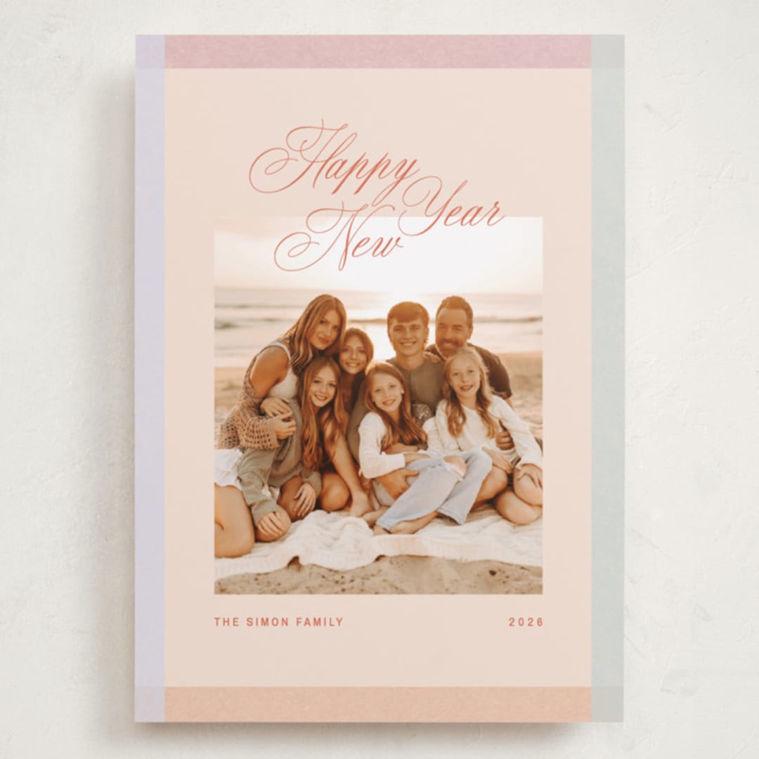 "Sunny New Year" - Holiday Cards in Sunrise by Meg Gleason - Front