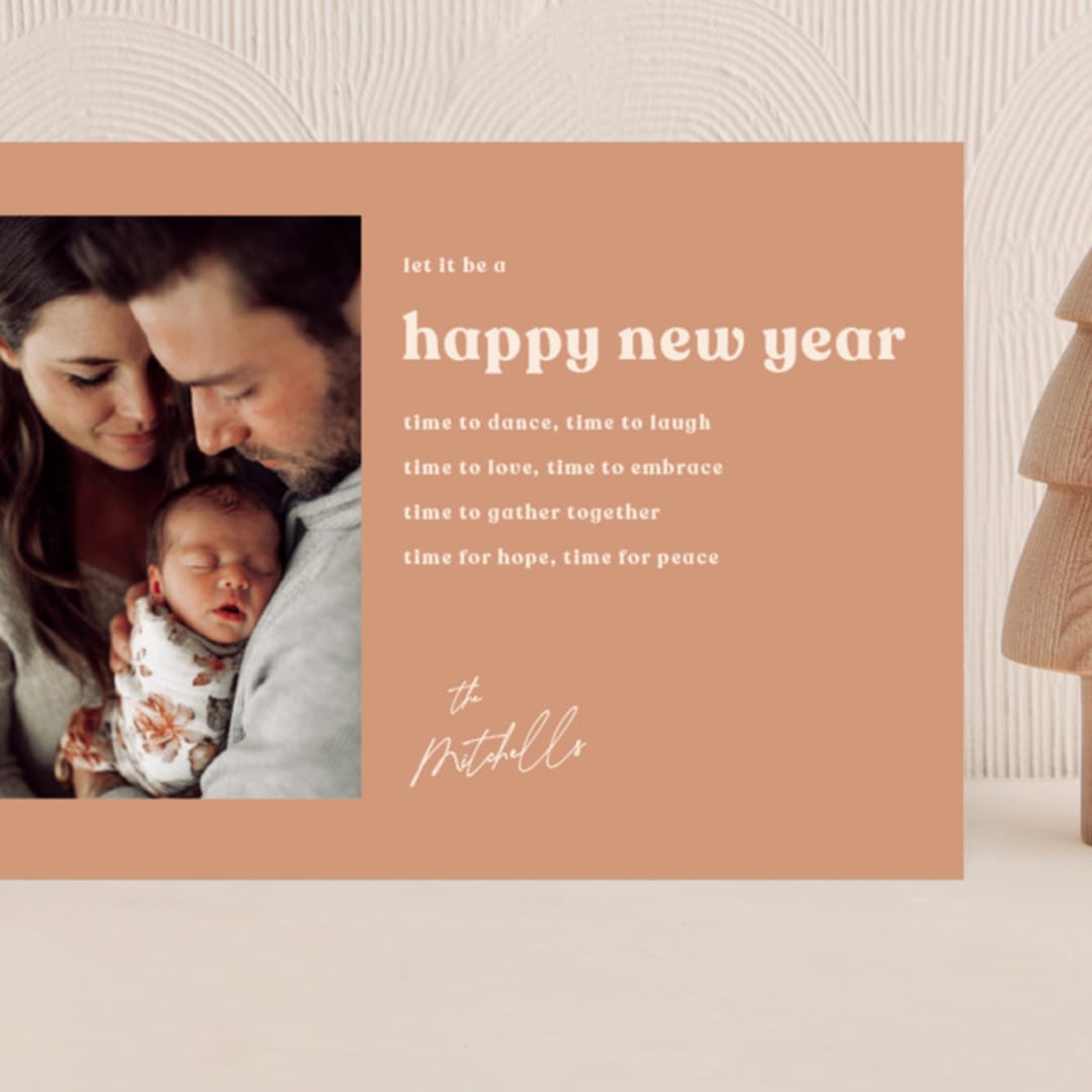 "almost ecclesiastes" - Holiday Cards in Nutmeg by Kamala Nahas - Front