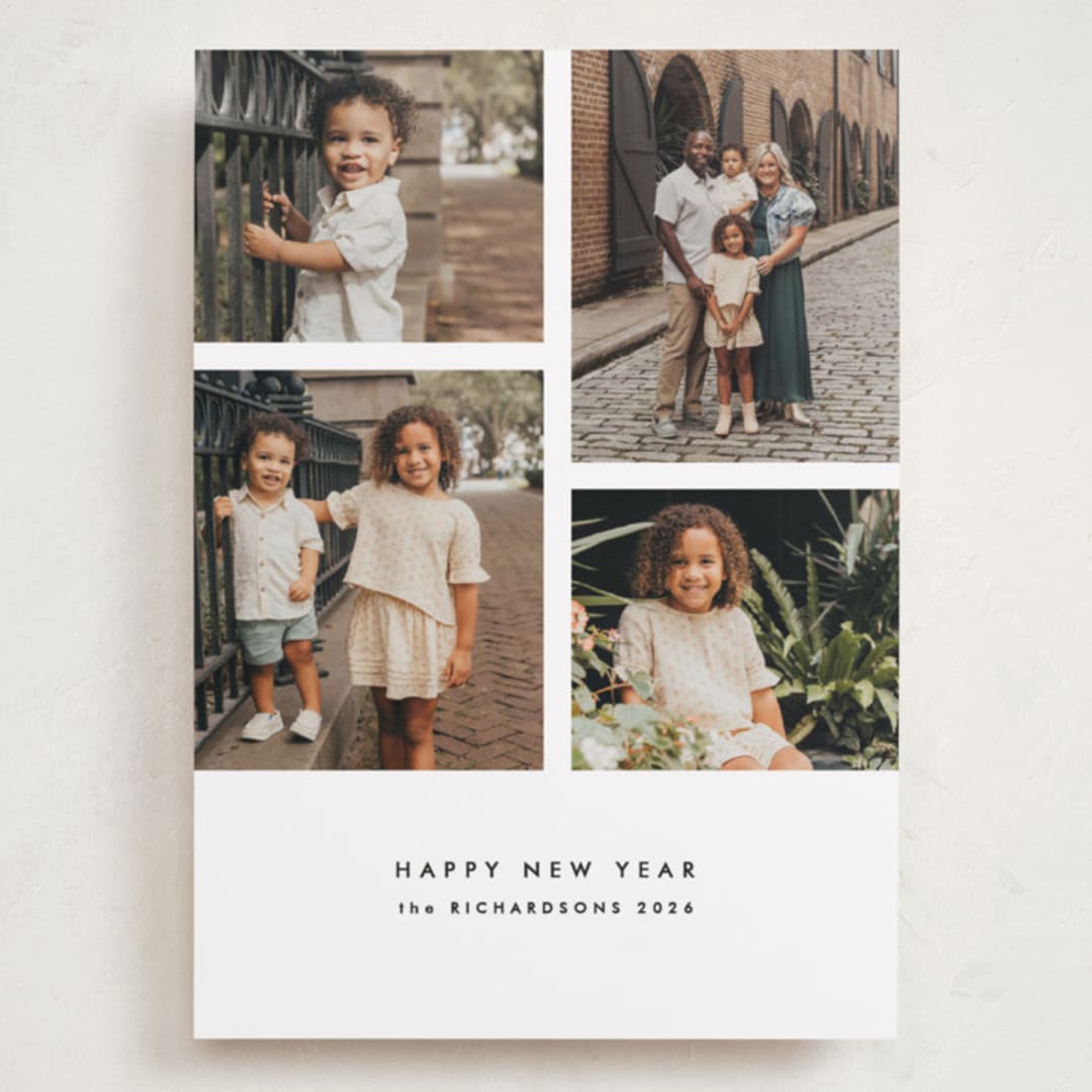 "Four" - Holiday Cards in Classic by Kelly Schmidt - Front