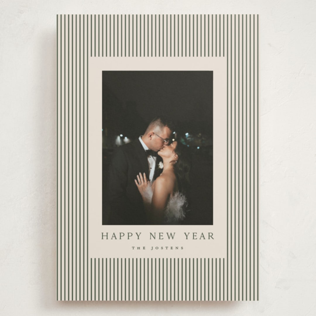 "The Prep" - Holiday Cards in Balsam by Kristie Kern - Front