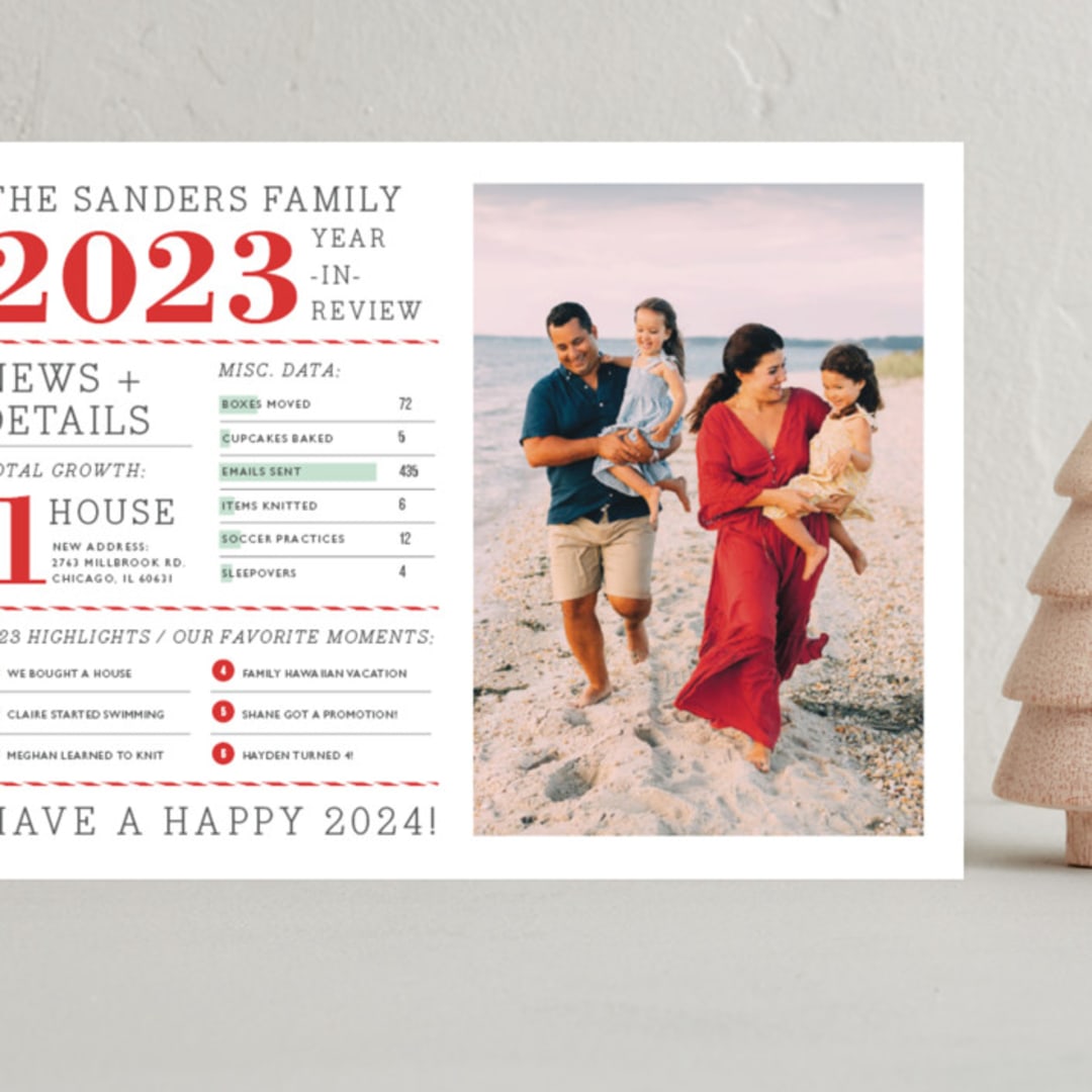 Family Year in Review