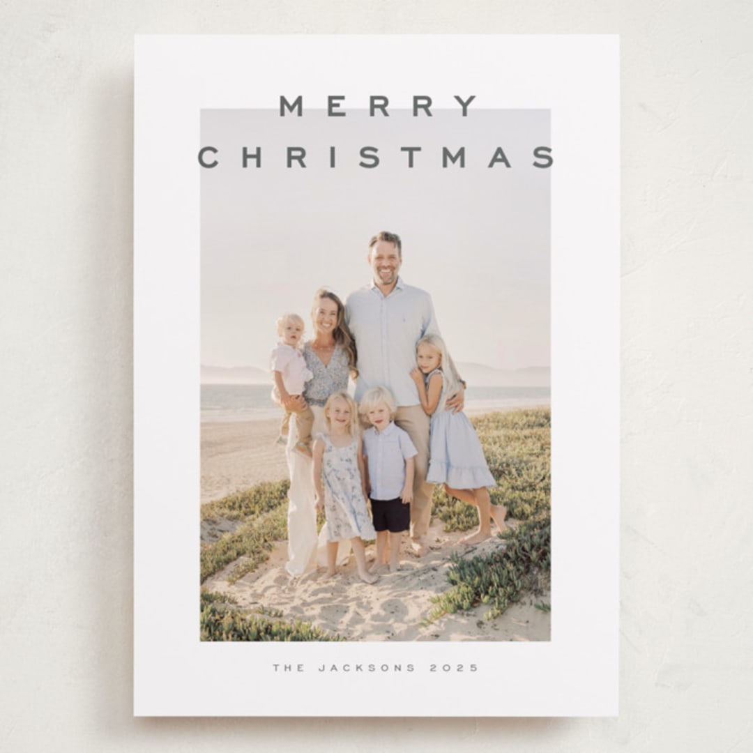 "Air" - Holiday Cards in Starlight by Nicole Walsh - Front