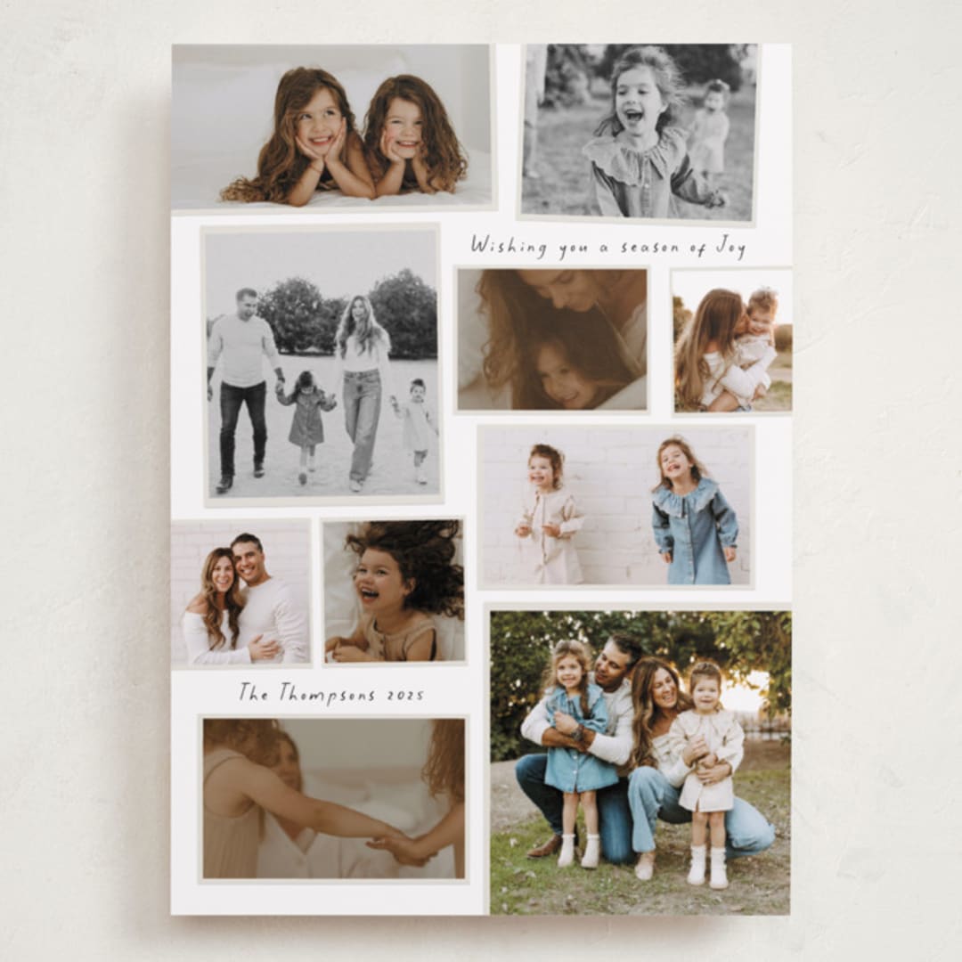 "Season of Memories" - Holiday Cards in Winter by Ashlee Townsend - Front